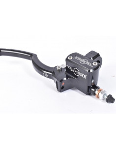 Maître-cylindre de frein axial BERINGER Classic Ø14,5mm bocal integré noir (levier type A - 16cm noir) 2