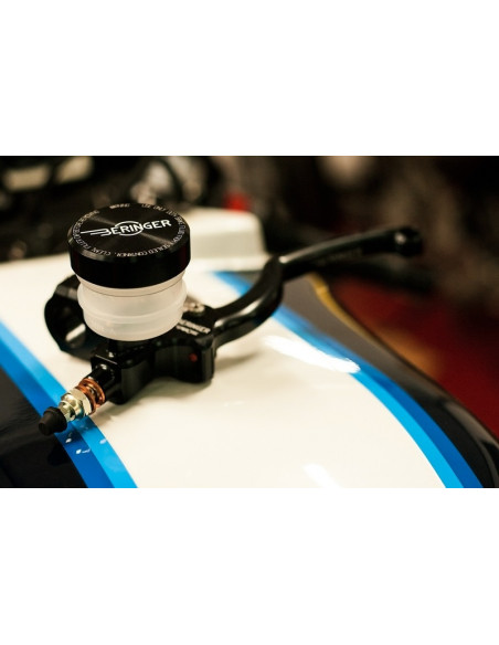 Maître-cylindre de frein axial BERINGER Classic Ø17,5mm bocal vissé noir