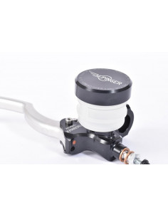 Maître-cylindre de frein axial BERINGER Classic Ø20,5mm bocal vissé noir (levier type A - 16cm argent) 2