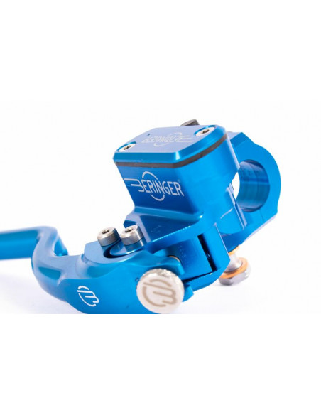 Maître-cylindre de frein radial BERINGER Aerotec® Ø17,5mm bocal integré bleu (sans levier)