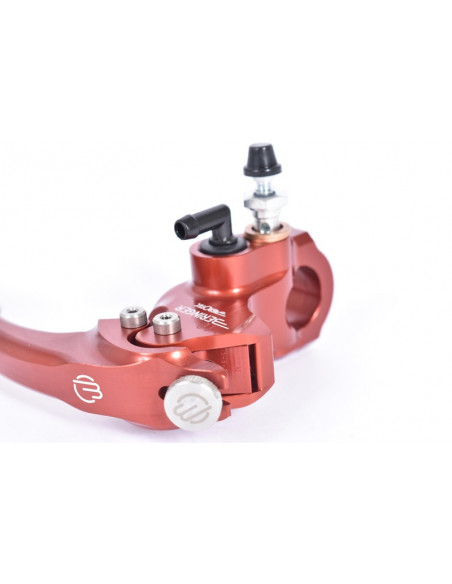 Maître-cylindre de frein radial BERINGER Aerotec® Ø14,5mm bocal séparé rouge (levier type 5 - 16cm)