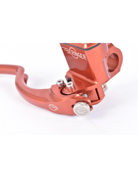 Maître-cylindre de frein radial BERINGER Aerotec® Ø20,5mm bocal integré rouge (levier type 5 - 16cm)
