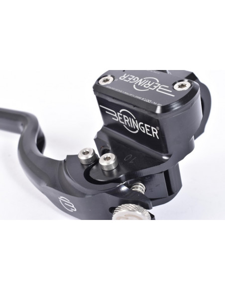Maître-cylindre de frein radial BERINGER Aerotec® Ø14,5mm bocal integré noir (levier type 2 - 14cm)