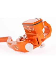 Maître-cylindre de frein radial BERINGER Aerotec® Ø17,5mm bocal integré orange (levier type 2 - 14cm) 2