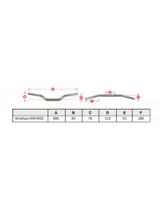 Guidon PRO TAPER Fuzion Windham/RM Mid 2