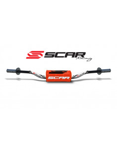 Guidon SCAR O² McGrath/Short KTM - White