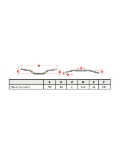 Guidon PRO TAPER Seven Height Schoolboy High 2