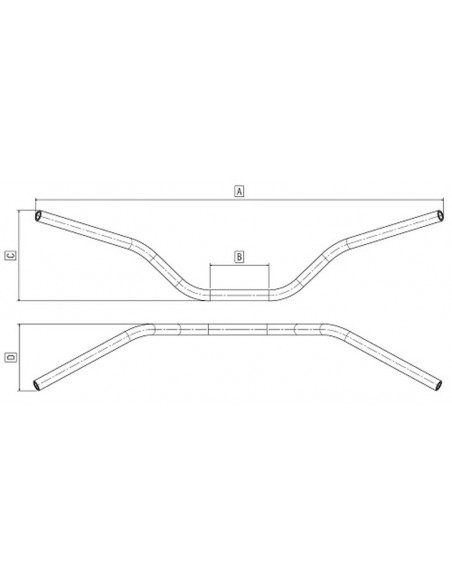 Guidon TOMMASELLI Enduro Vintage