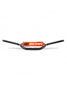 Guidon SCAR noir-mousse orange