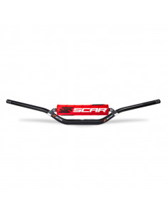 Guidon SCAR noir-mousse rouge