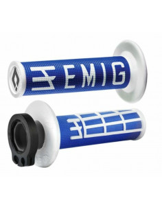 ODI Emig V2 Lock-On Poignées de guidon Lock-on semi-gauffrée