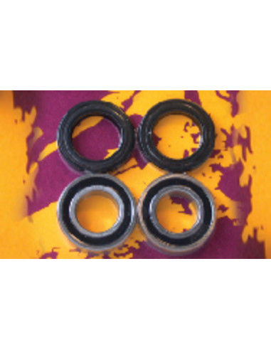 KIT ROULEMENTS DE ROUE AVANT POUR HONDA CR125/250/500 1995-07, CRF250R 2004-07 ET CRF450R 2002-06