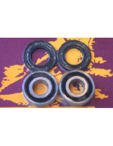 KIT ROULEMENTS DE ROUE ARRIERE POUR KAWASAKI KX125/250/500 1986-96 ET KDX200/220 1989-06