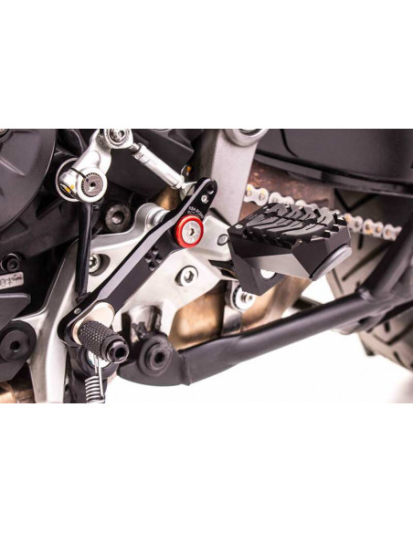 Repose-pieds GILLES TOOLING Enduro noir Repose-pieds GILLES TOOLING Enduro noir