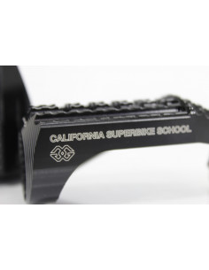 Repose-pieds GILLES TOOLING California noir Yamaha YZF-R1 2