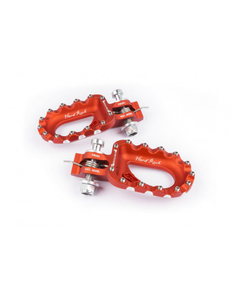 Repose-pieds S3 Hard Rock aluminium orange Repose-pieds S3 Hard Rock aluminium orange