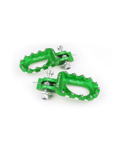 Repose-pieds S3 Hard Rock aluminium vert Repose-pieds S3 Hard Rock aluminium vert