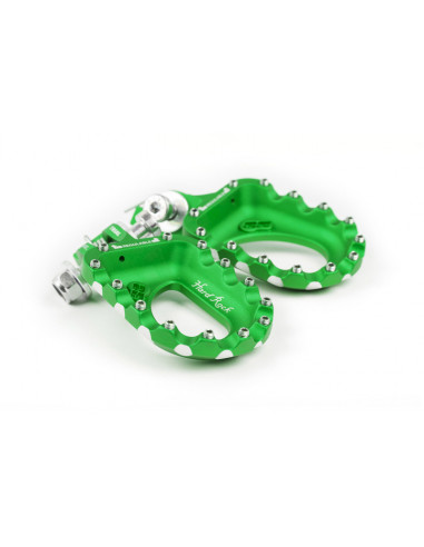 Repose-pieds S3 Hard Rock aluminium vert Repose-pieds S3 Hard Rock aluminium vert