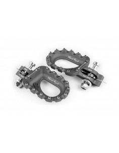 Repose-pieds S3 Hard Rock aluminium titane 2