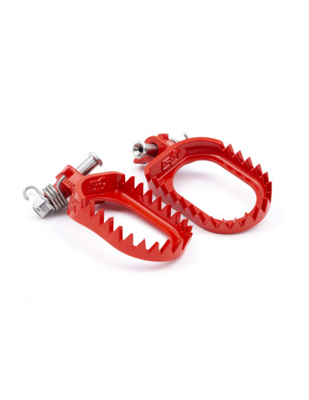 Repose-pied S3 Punk acier rouge KTM/Husqvarna Repose-pied S3 Punk acier rouge KTM/Husqvarna