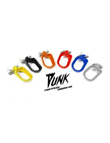 Repose-pied S3 Punk acier rouge KTM/Husqvarna Repose-pied S3 Punk acier rouge KTM/Husqvarna