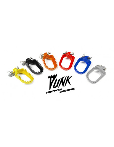 Repose-pied S3 Punk acier argent KTM/Husqvarna Repose-pied S3 Punk acier argent KTM/Husqvarna