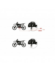 Repose-pieds S3 Curve Low noir KTM/Husqvarna 2