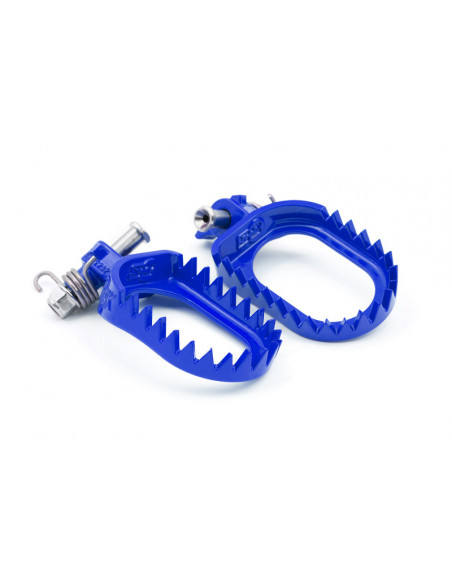 Repose-pied S3 Punk acier bleu Sherco Repose-pied S3 Punk acier bleu Sherco