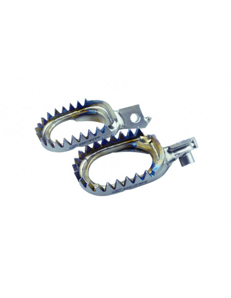 Repose-pieds SCAR anti-boue titane Suzuki RMZ Repose-pieds SCAR anti-boue titane Suzuki RMZ