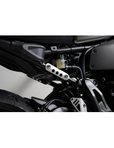 Cache orifice reposes-pieds arrière GILLES TOOLING argent 2