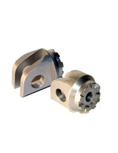 ADAPTATEUR MFW REPOSE-PIED PASSAGER TRIUMPH Speed Triple 955 i 02-