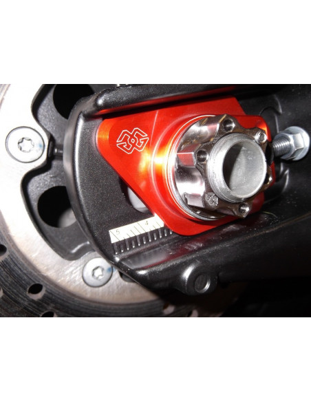 Tendeur de chaîne GILLES TOOLING AXB rouge Kawasaki