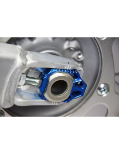 Tendeur de chaîne SCAR bleu Yamaha YZ250F/450F 2