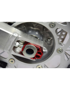 Tendeur de chaîne SCAR rouge Honda 2