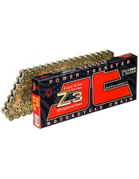 Chaîne de transmission JT DRIVE CHAIN 530 Z3 X-Ring 530 Chaîne de transmission JT DRIVE CHAIN 530 Z3 X-Ring 530