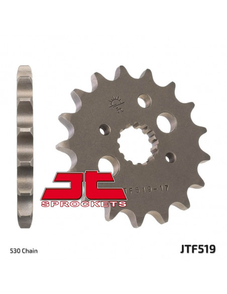 Pignon JT SPROCKETS acier standard 519 - 530 Pignon JT SPROCKETS acier standard 519 - 530