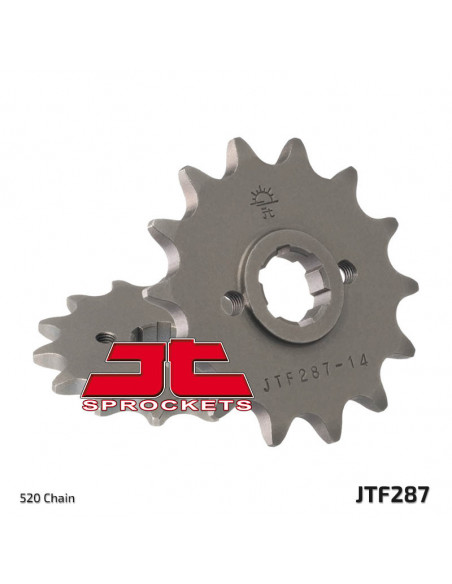 Pignon JT SPROCKETS acier standard 287 - 520 Pignon JT SPROCKETS acier standard 287 - 520