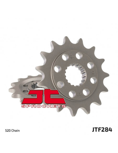 Pignon JT SPROCKETS acier standard 284 - 520 Pignon JT SPROCKETS acier standard 284 - 520
