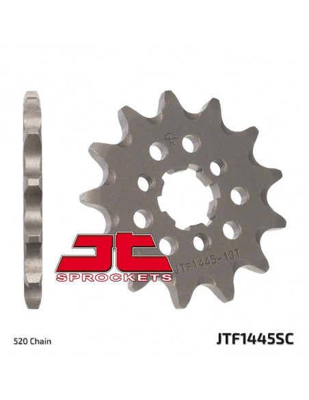 Pignon JT SPROCKETS acier anti-boue 1445 - 520 Pignon JT SPROCKETS acier anti-boue 1445 - 520