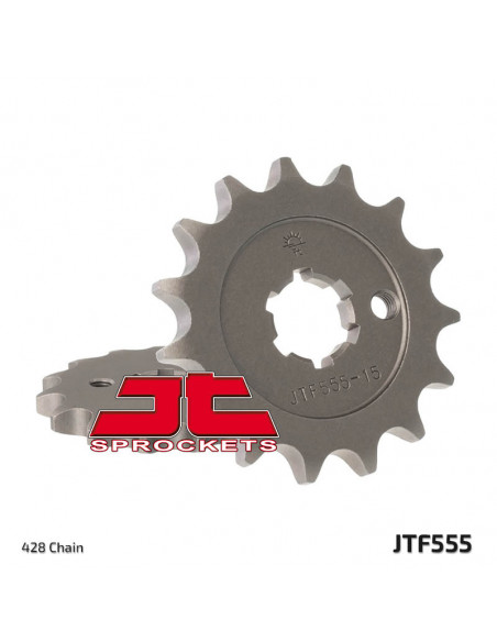 Pignon JT SPROCKETS acier standard 555 - 428 Pignon JT SPROCKETS acier standard 555 - 428