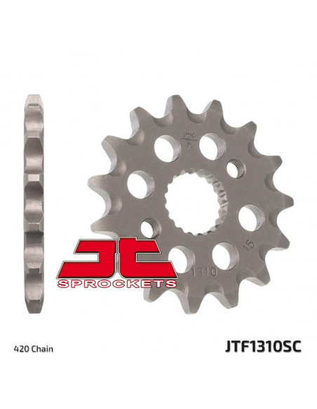 Pignon JT SPROCKETS acier anti-boue 1310 - 420 Pignon JT SPROCKETS acier anti-boue 1310 - 420