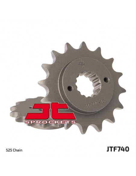 Pignon JT SPROCKETS acier standard 740 - 525 Pignon JT SPROCKETS acier standard 740 - 525