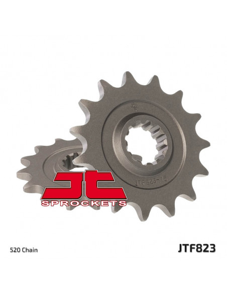 Pignon JT SPROCKETS acier standard 823 - 520 Pignon JT SPROCKETS acier standard 823 - 520