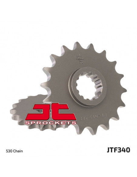 Pignon JT SPROCKETS acier standard 340 - 530 Pignon JT SPROCKETS acier standard 340 - 530