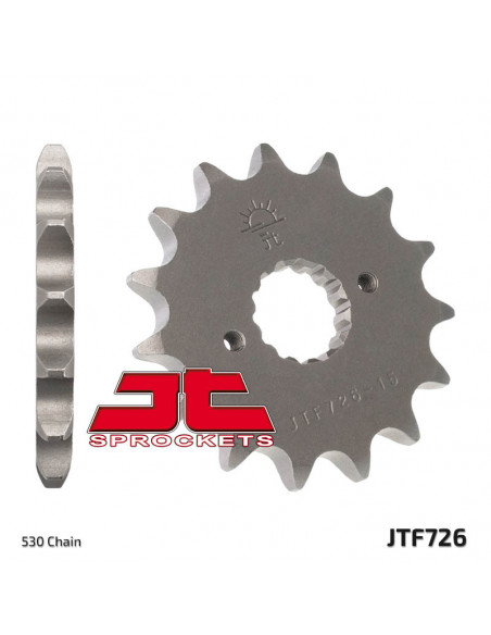 Pignon JT SPROCKETS acier standard 726 - 520 Pignon JT SPROCKETS acier standard 726 - 520
