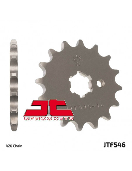 Pignon JT SPROCKETS acier standard 546 - 420 Pignon JT SPROCKETS acier standard 546 - 420