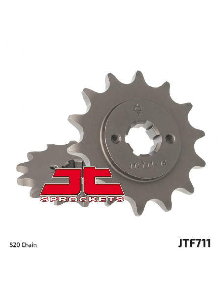 Pignon JT SPROCKETS acier standard 711 - 520 Pignon JT SPROCKETS acier standard 711 - 520