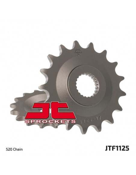 Pignon JT SPROCKETS acier standard 1125 - 520 Pignon JT SPROCKETS acier standard 1125 - 520