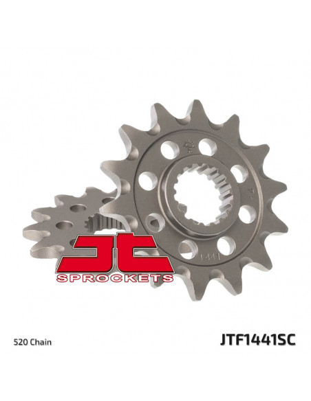 Pignon JT SPROCKETS acier anti-boue 1441 - 520 Pignon JT SPROCKETS acier anti-boue 1441 - 520