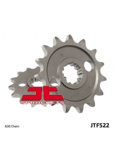Pignon JT SPROCKETS acier standard 522 - 630 Pignon JT SPROCKETS acier standard 522 - 630